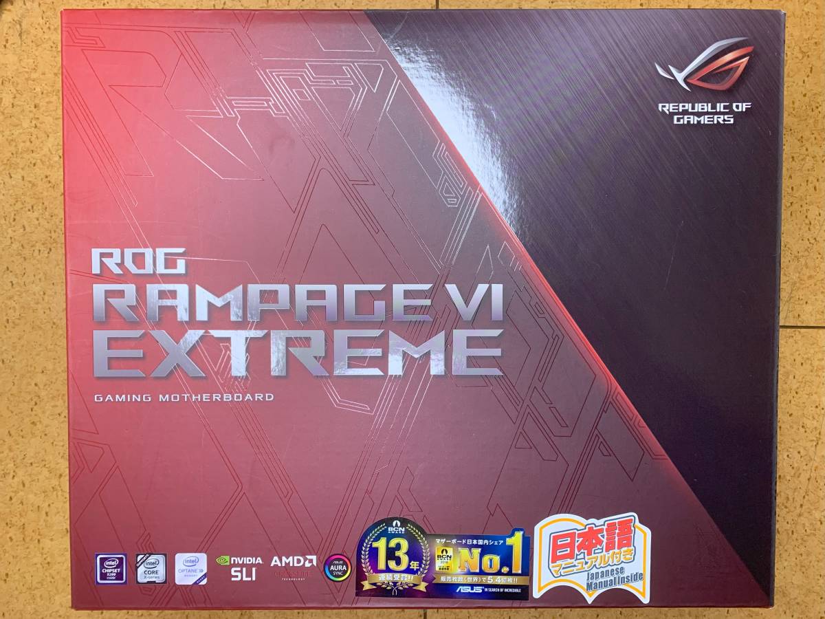 ROG VI EXTREME RAMPAGE | Rampage - Motherboard Extreme ASUS Asus
