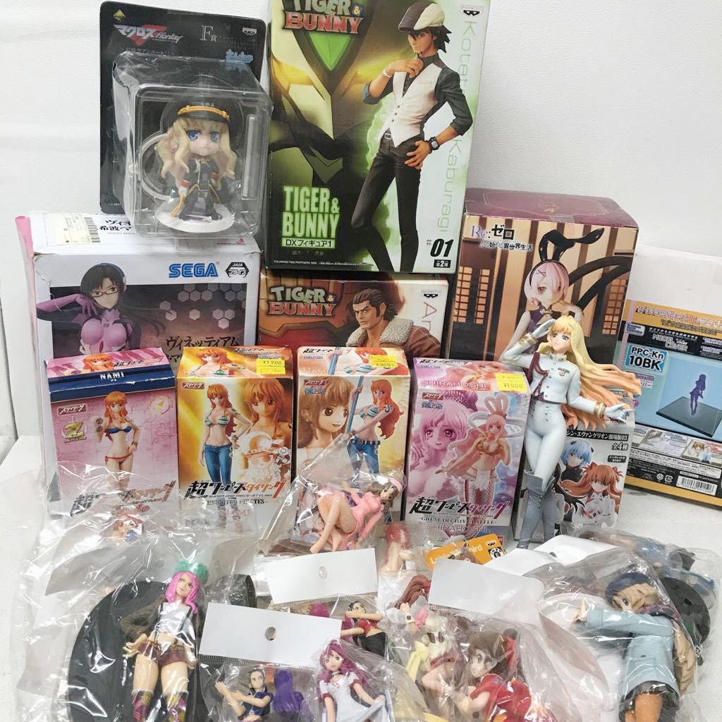 1202K まとめ★未開封あり アニメ フィギュア セット ワンピース ONE PIECE / タイガーandバニー TIGER & BUNNY / けいおん! 他 現状渡し