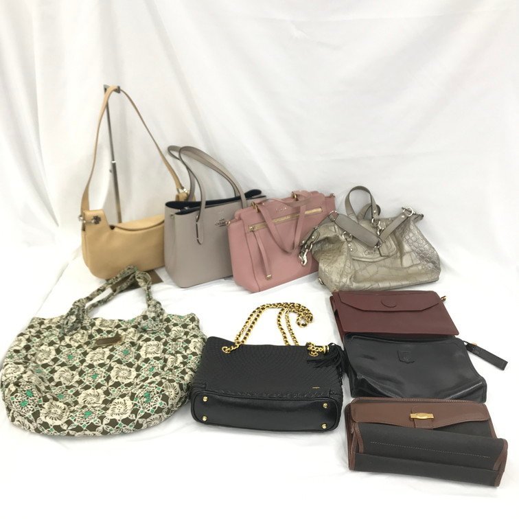 COACH CELINE FURLA MARC JACOBS BALLY 他 レディース バッグ おまとめ セット 【BKBD4017】