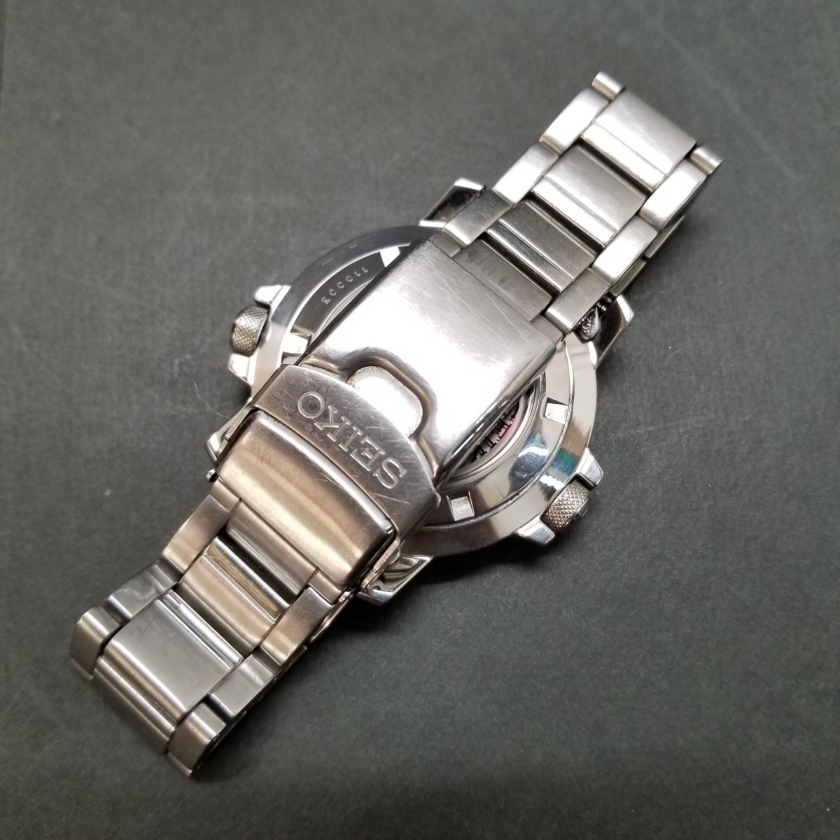 SEIKO スポーツ5 裏スケルトン自動巻き 美品 SEIKO セイコー 5スポーツ 