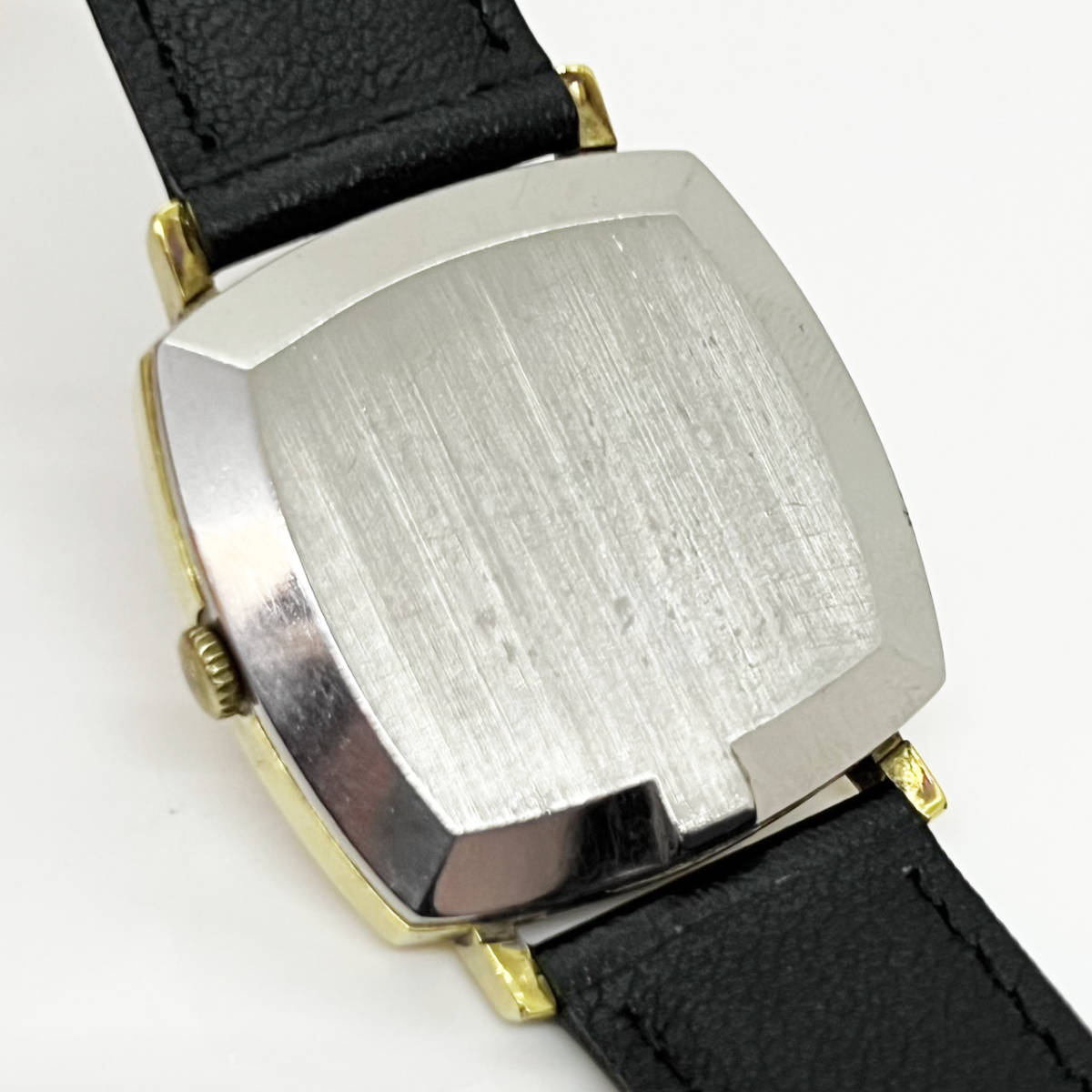 1円～☆OMEGA オメガ Geneve ジュネーブ スクエア デイト 自動巻き 