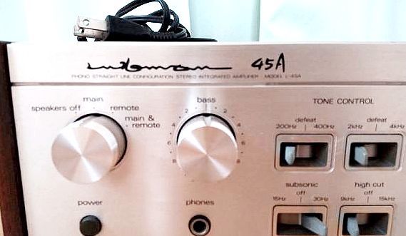 LUXMAN L-45A ラックスマン プリメインアンプ : ステレオプリメイン