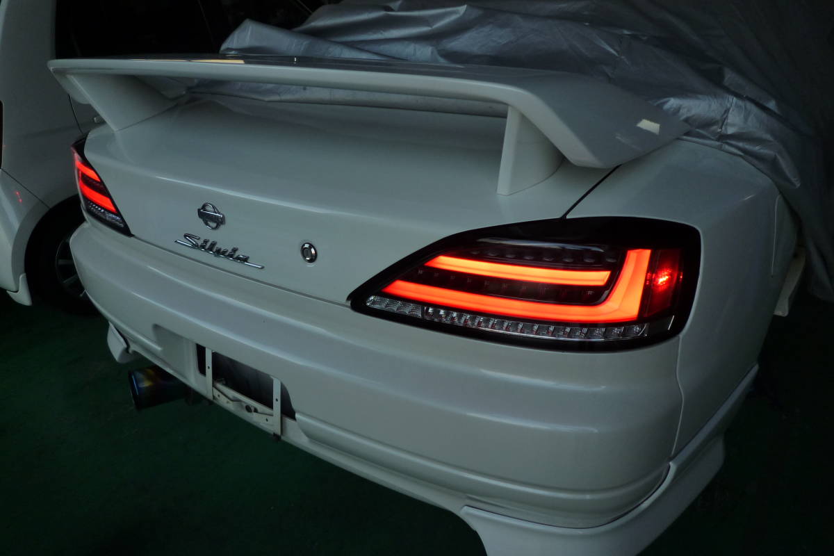 s15シルビア LEDテールランプ ジャンク｜自動車、オートバイ