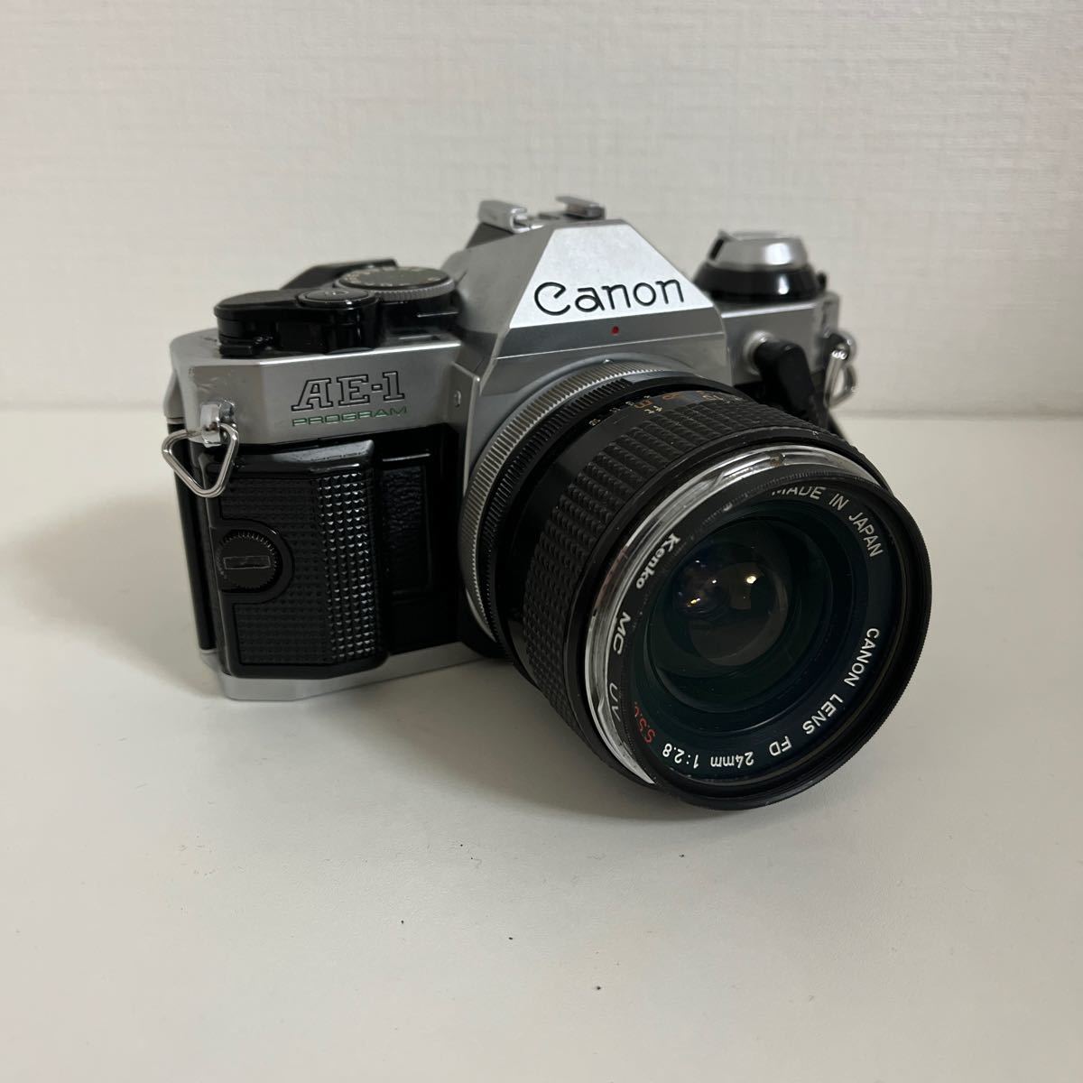 キャノン　canon AE-1 program フィルムカメラ FD 24mm f2.8 ssc #207