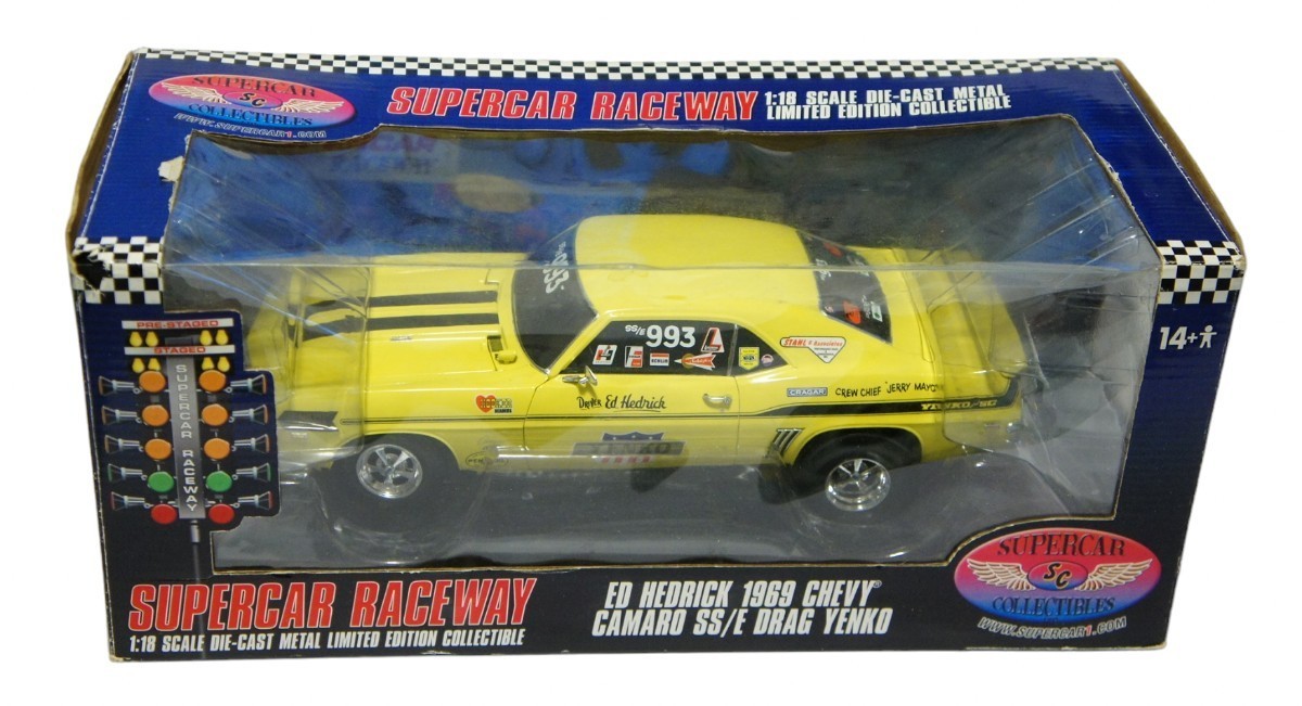 SC 1/18 1969 シボレー カマロ SS 初代 後期型 ドラッグ イェンコ エド