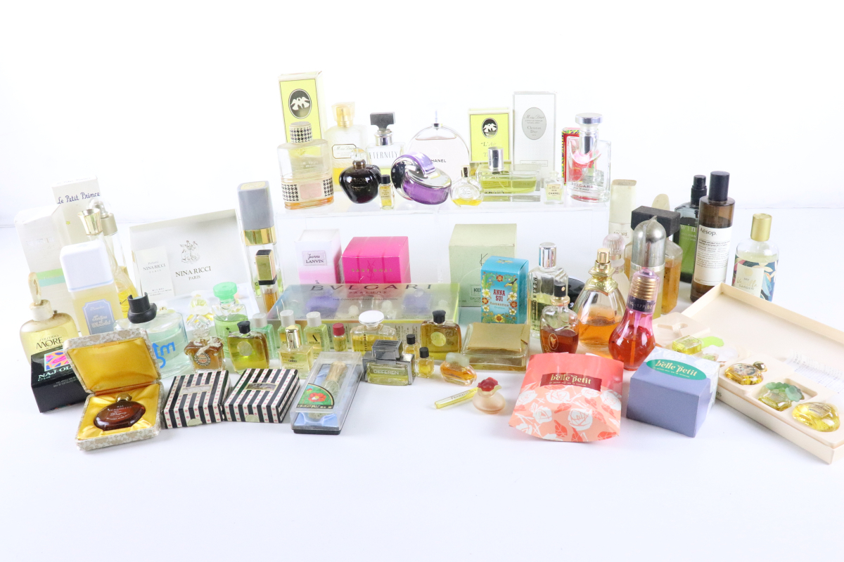 ブランド香水 まとめ CHANEL/ HERMES/ BVLGARI/ NINA RICCI/ CHRISTIAN