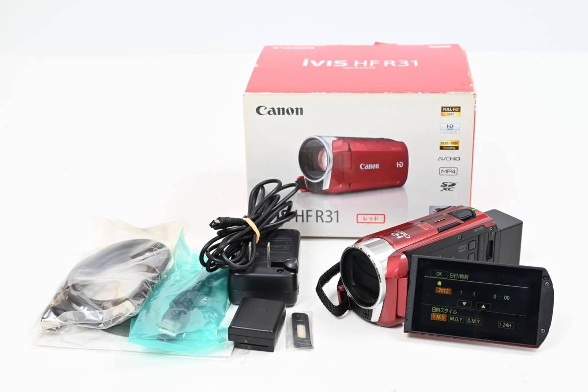 Canon iVIS HF R31 デジタル ビデオカメラ キヤノン 一部難あり Amazon