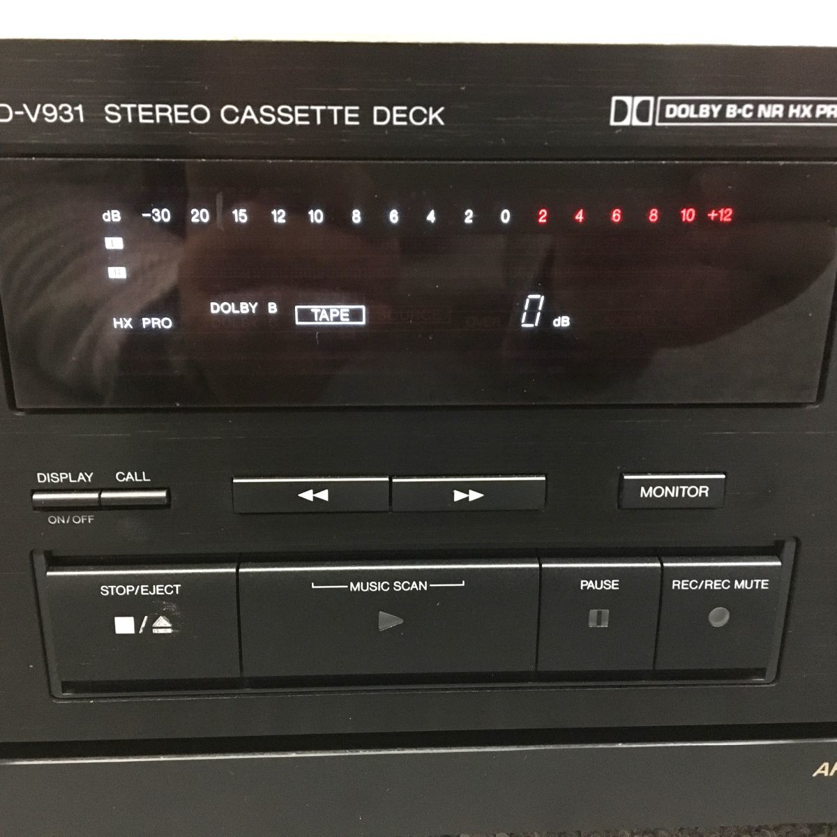 アイワ ステレオカセットデッキ SD-F700R ビクター アンプ A-X50