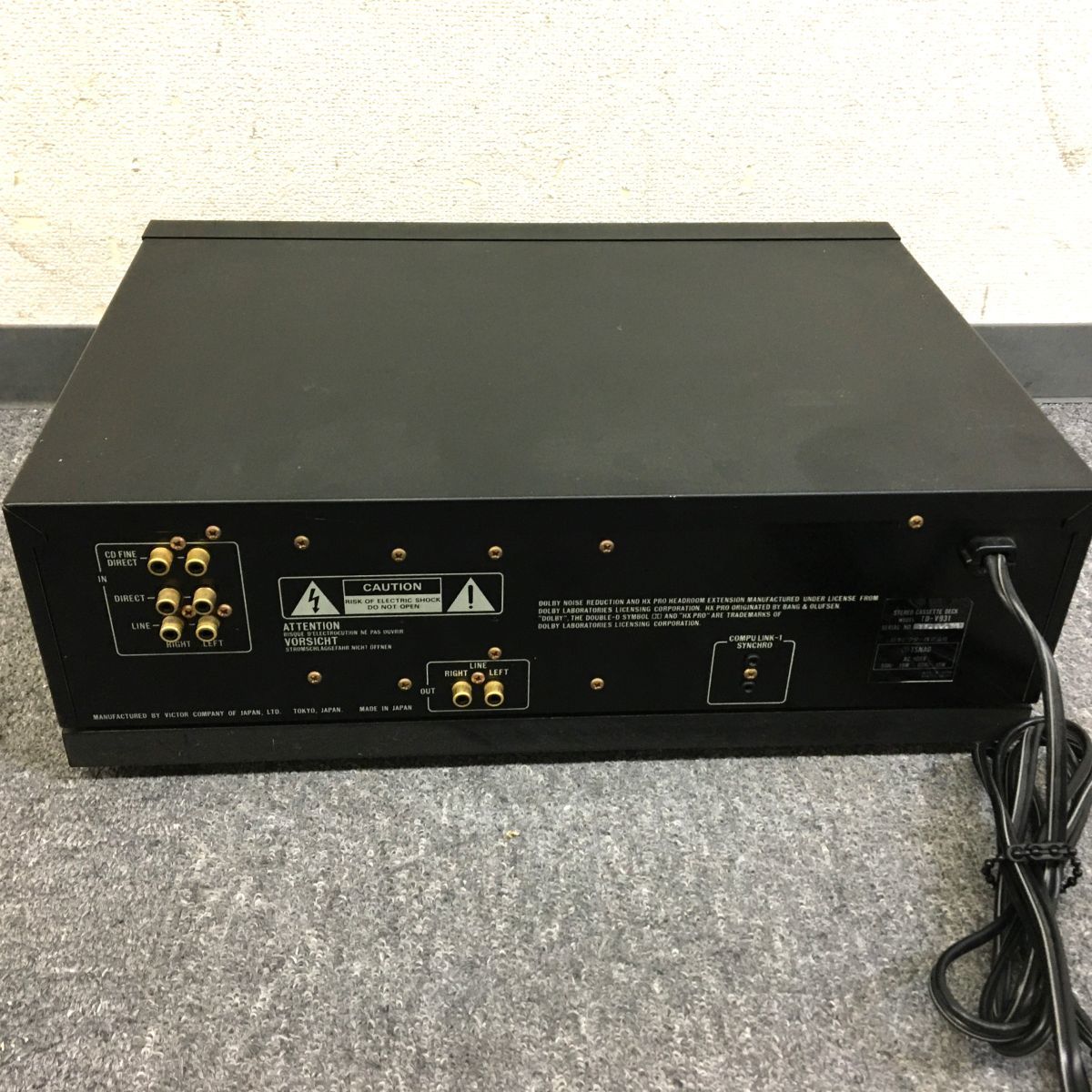 アイワ ステレオカセットデッキ SD-F700R ビクター アンプ A-X50