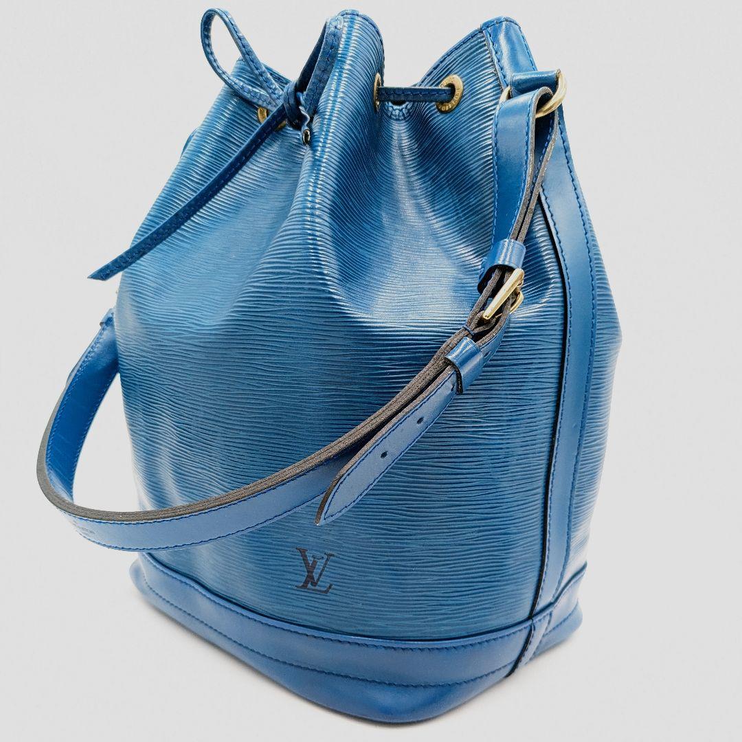 美品】LOUIS VUITTON ノエ エピ ショルダーバッグ ブルー 青 肩掛け