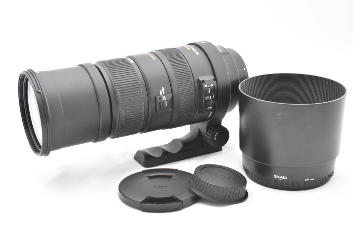 SIGMA シグマ APO 150-500mm F/5-6.3 DG OS HSM レンズ キヤノンEF用 (t3514)