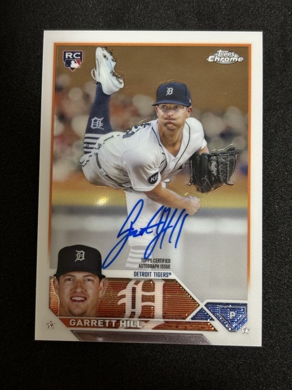 2023 Topps Chrome Update Baseball Garrett Hill Auto(Topps)｜売買されたオークション