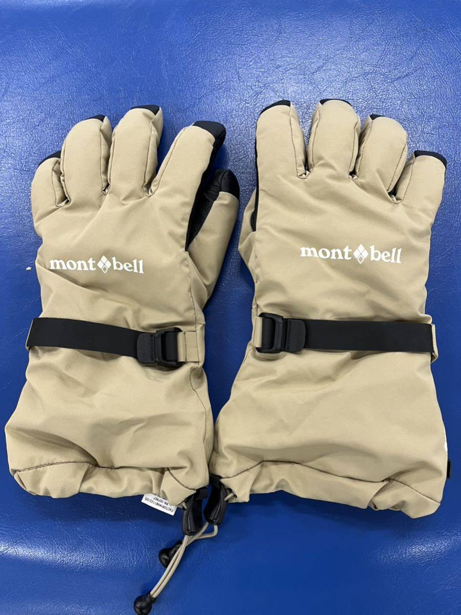 モンベル アルパイングローブ M 美品 優れた保温性と作業性 2in1 ♪mont-