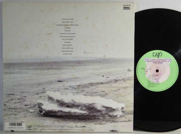 日本国内盤LPザ・キュアー ⁄ スタンディング・オン・ア・ビーチ ザ