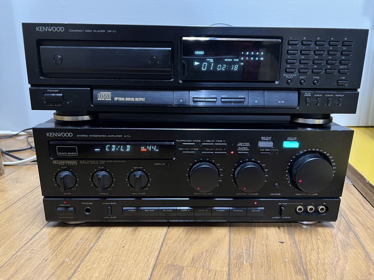 CDデッキ、DP-7J Kenwood 7j コンポ DP-7J A-7J CD デッキ ジャンク 【公式通販】