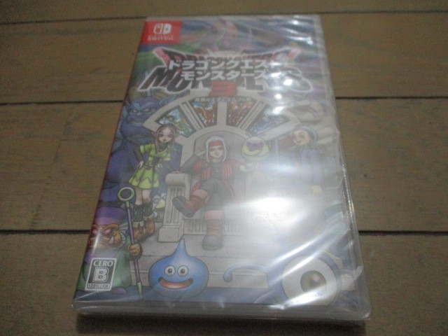 Switch　ドラゴンクエストモンスターズ3　魔族の王子とエルフの旅 　ドラクエモンスターズ3　通常版　新品未使用　送料込_1