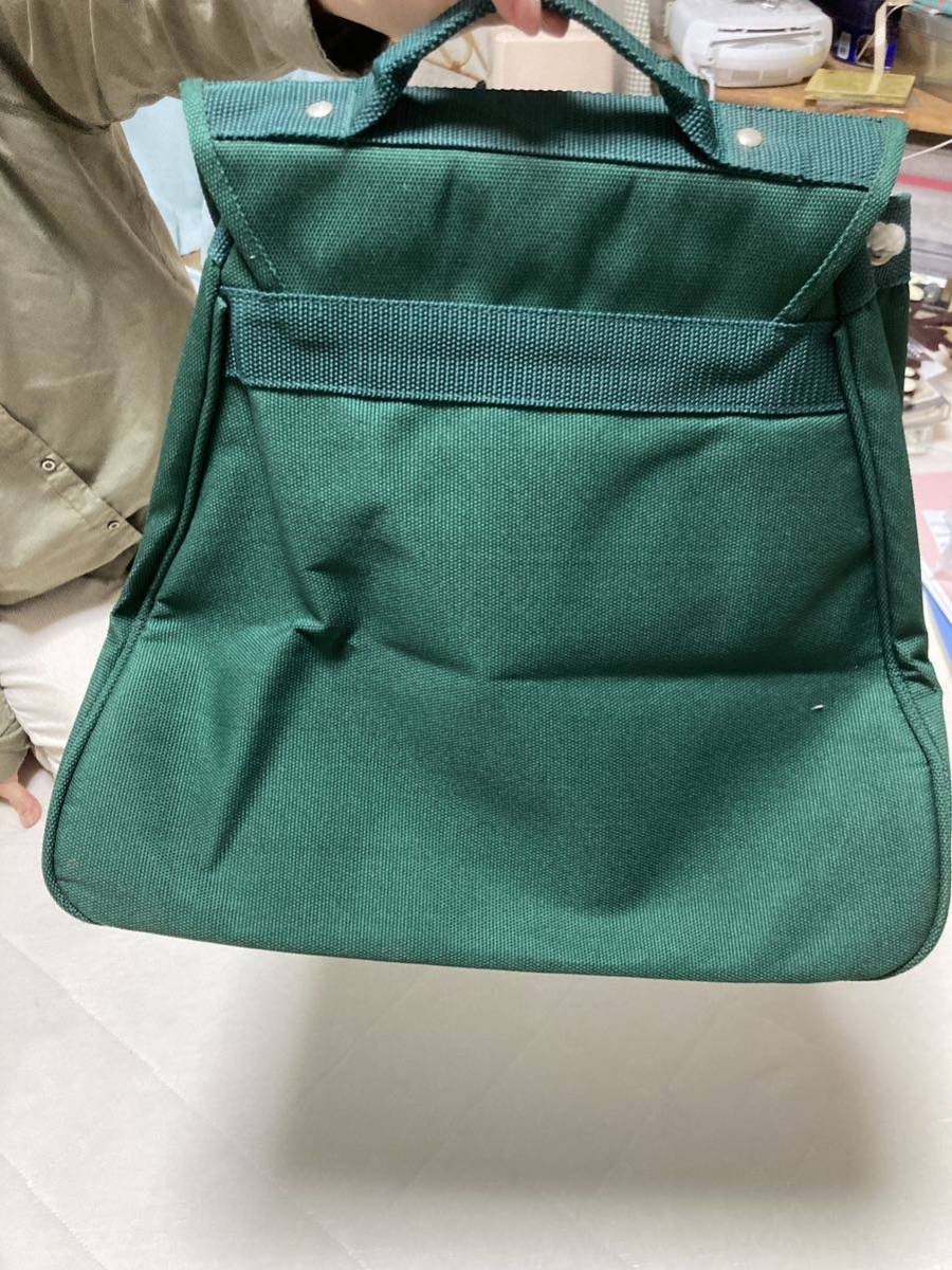 HERMES ノベルティ エルメス キャンバス 美品HERMES ロゴ刺 巾着