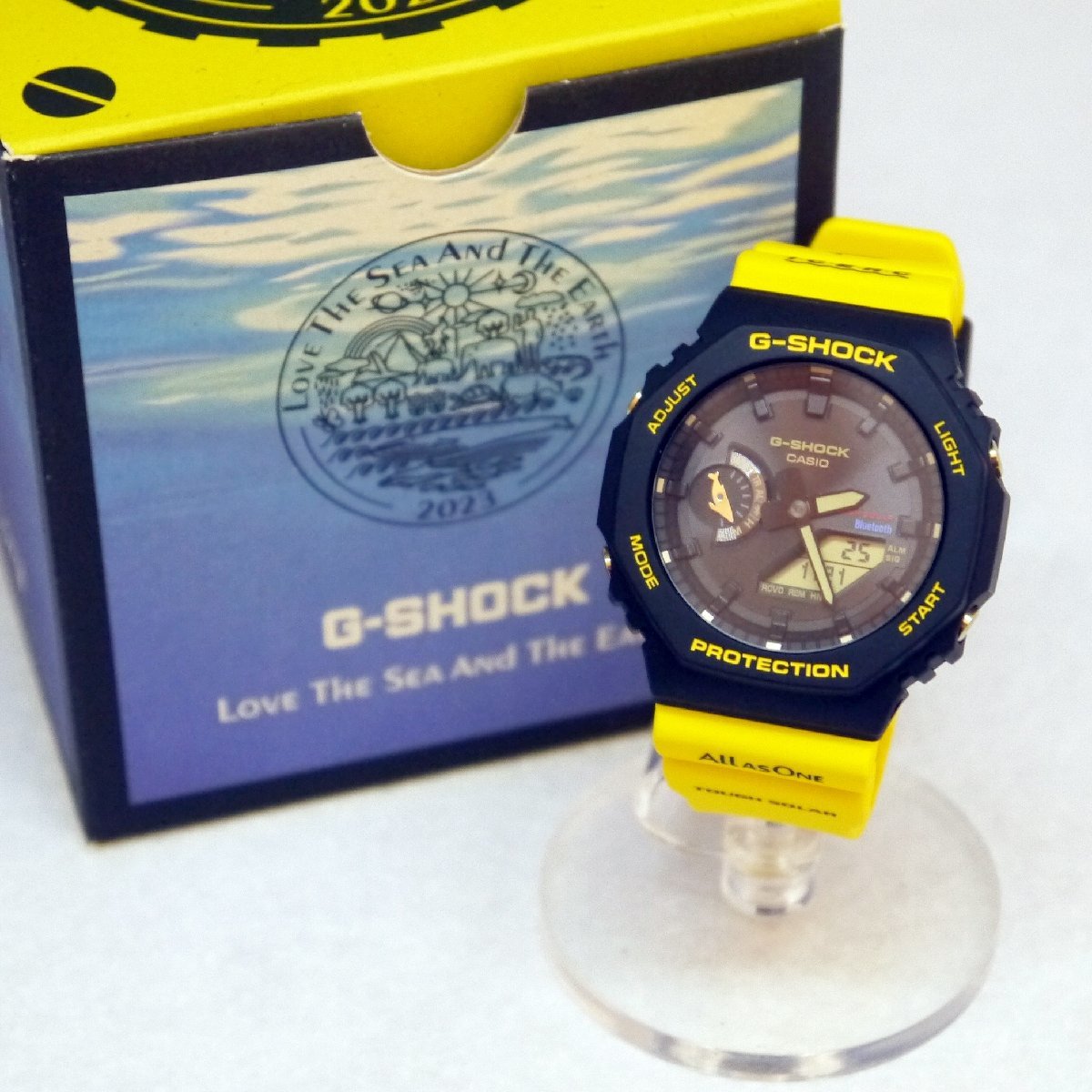 USED良品 CASIO カシオ G-SHOCK GA-B2100K-9AJR イルカクジラモデル 