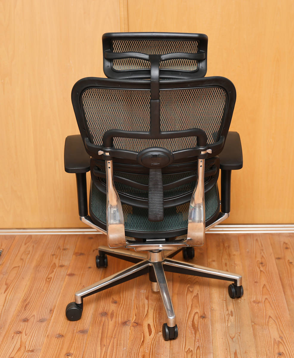 エルゴヒューマン Ergohuman Basic ブラックレザー オフィスチェア