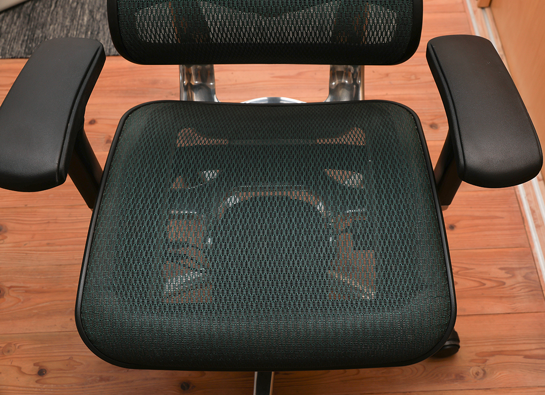 エルゴヒューマン Ergohuman Basic ブラックレザー オフィスチェア