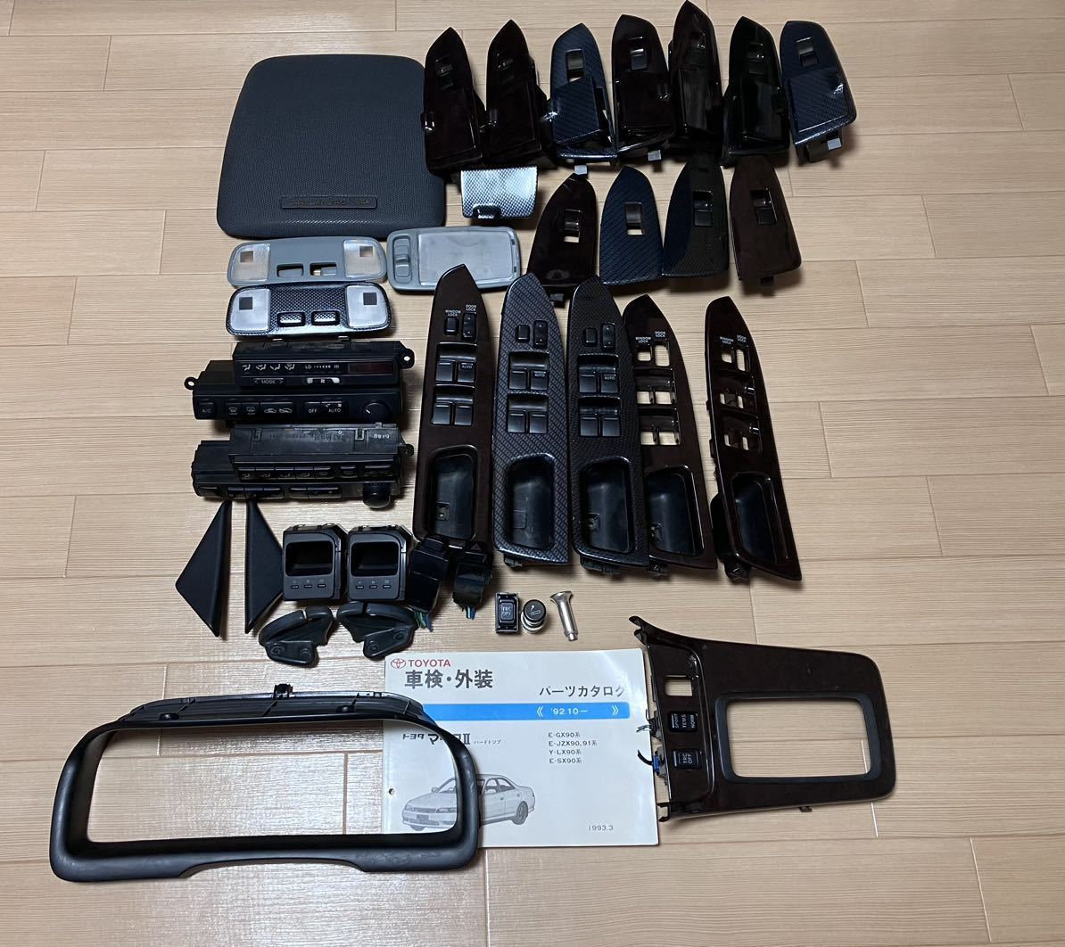 JZX90 GX90 内装 パネル ウインドウスイッチ 色々 1JZ マーク2