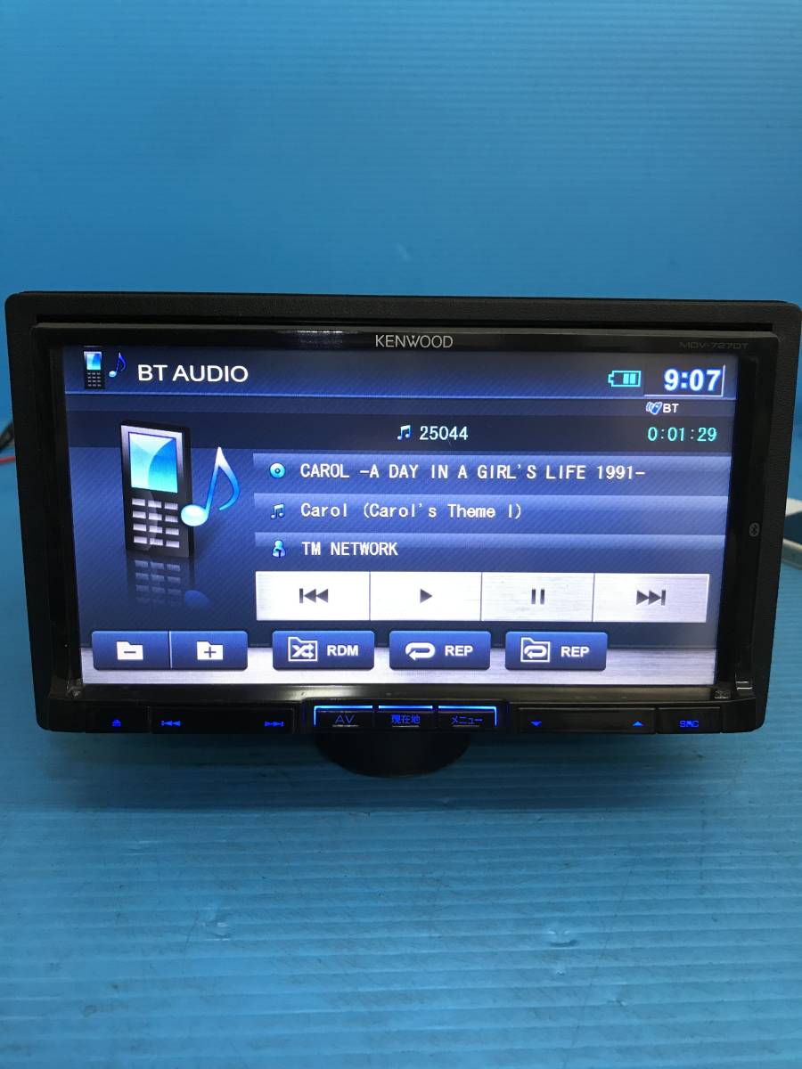 作動確認済□弊社保証付 ケンウッドメモリーナビ MDV-727DT 2011年製 