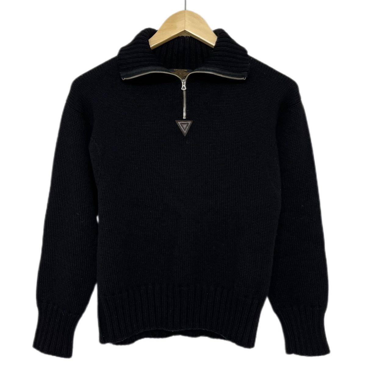 BUTCHER PRODUCTS 】ATHLETIC KNIT ジップ アスレチック ニット 40 