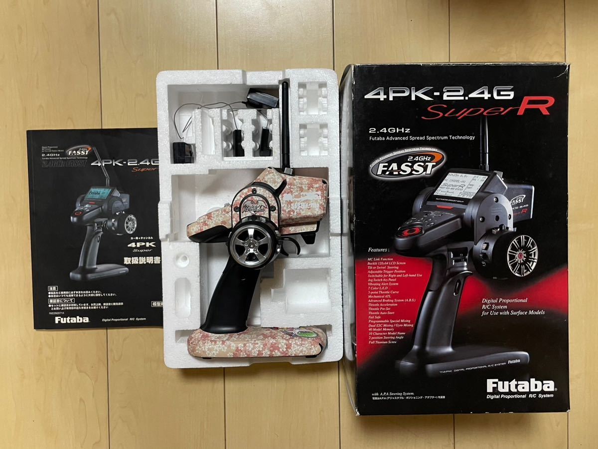 Futaba フタバ4PK SUPER プロポ 受信機2個R614FF.R603FF付き プロポ