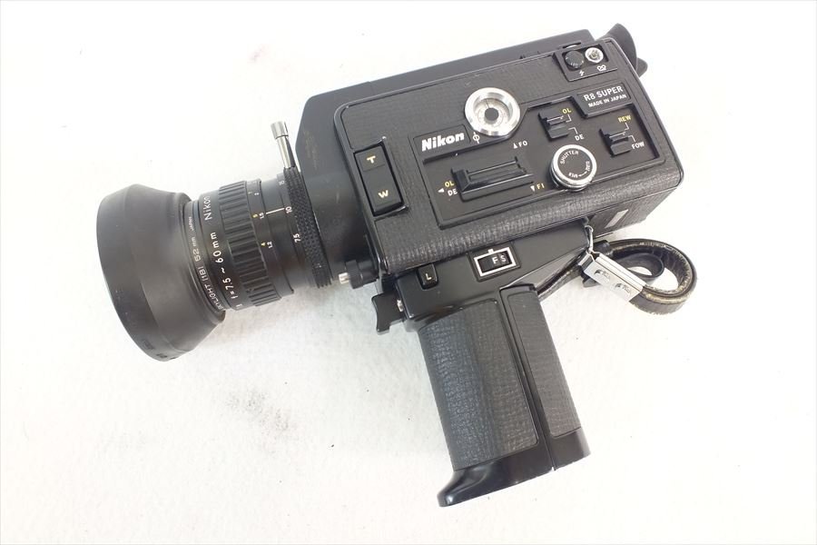 ◇ Nikon ニコン R8 SUPER 8mmビデオカメラ 中古 現状品 231209G3209
