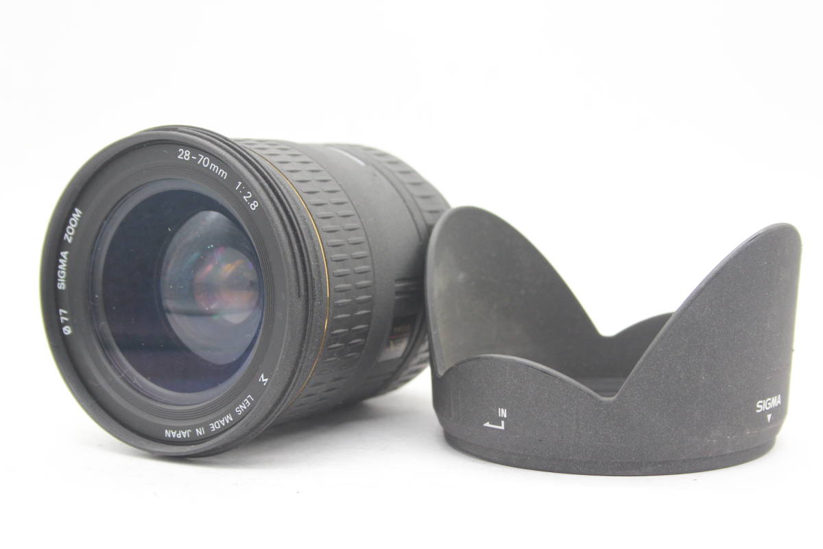 返品保証】 シグマ Sigma Zoom 28-70mm F2.8 フード付き ソニー