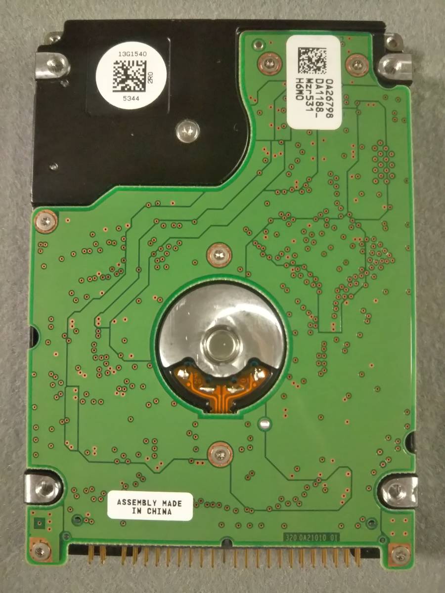 HARD DISK 60GB HITACHI TRAVELSTAR HTS541060G9AT00 PATA 2.5 ATA 60 GB 5400 RPM