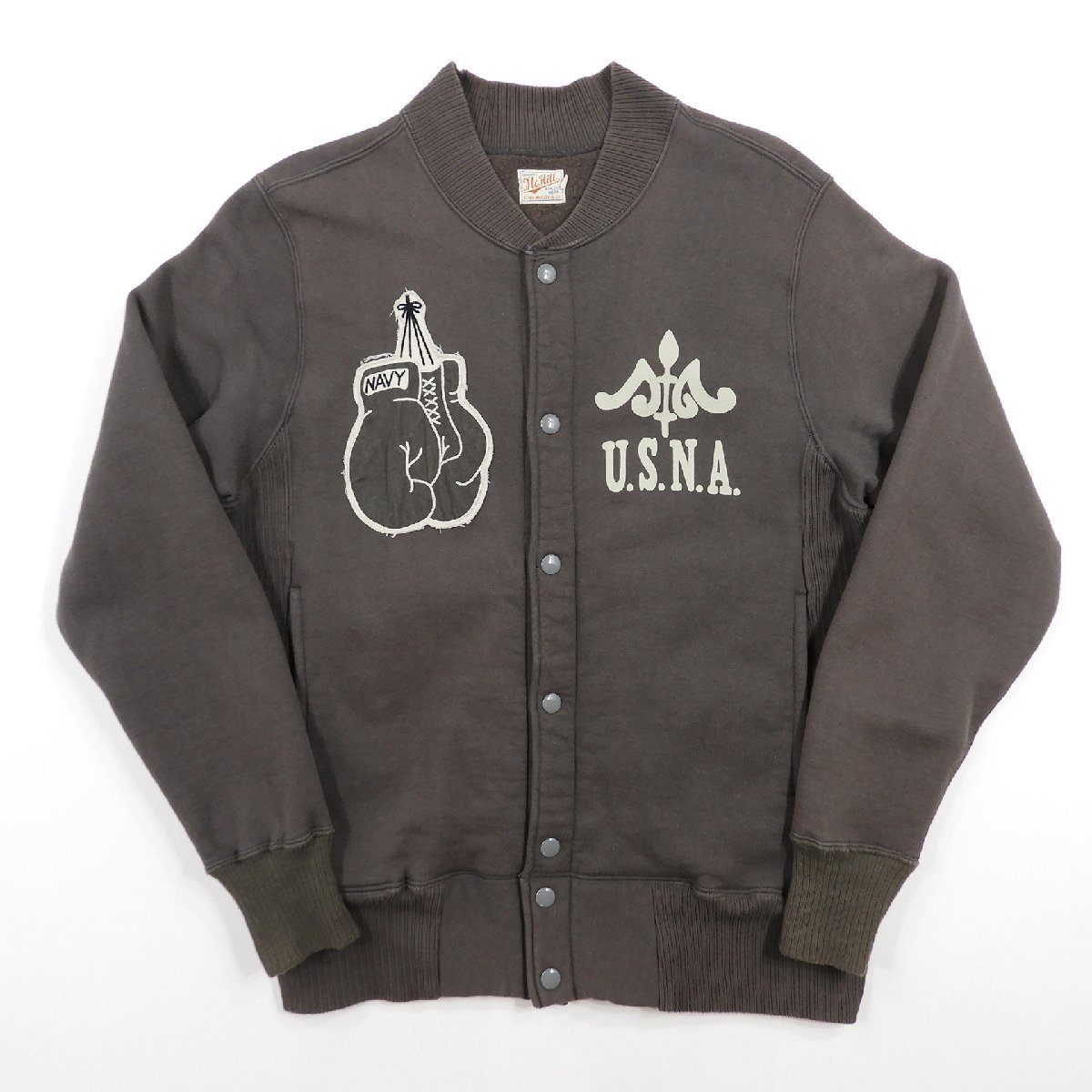 TOYs McCOY トイズマッコイ McHILL スナップ カーディガン size 40 #12834 マックヒル アメカジ スエット スウェット リアルマッコイズ