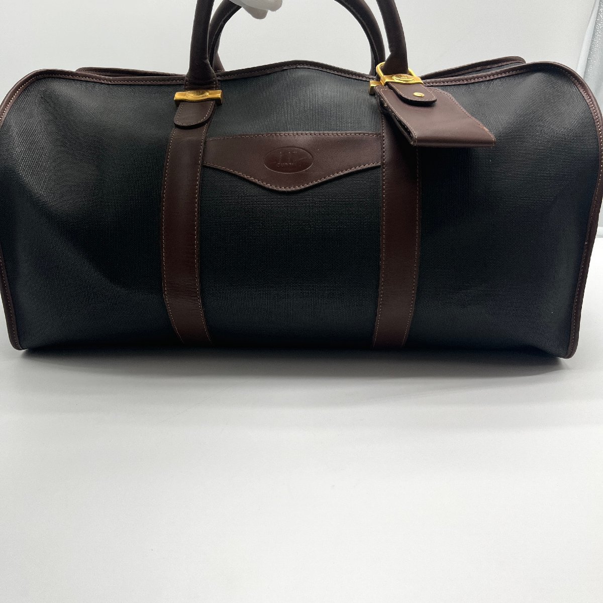 dunhill ダンヒル ボストンバッグ PVC レザー 旅行かばん トラベル
