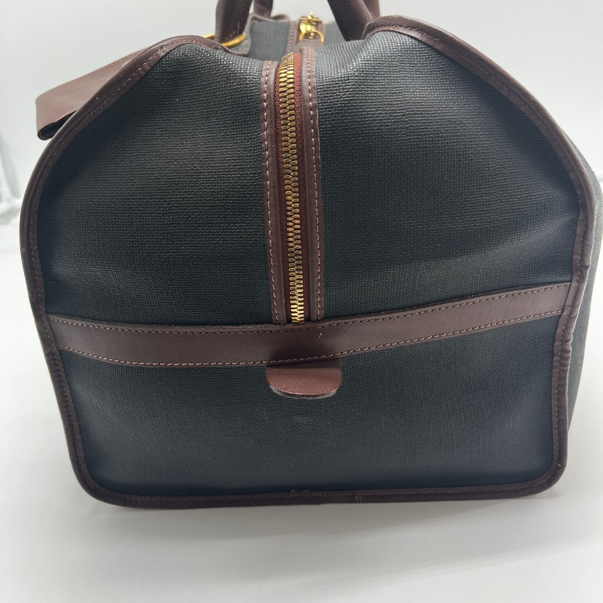 dunhill ダンヒル ボストンバッグ PVC レザー 旅行かばん トラベル