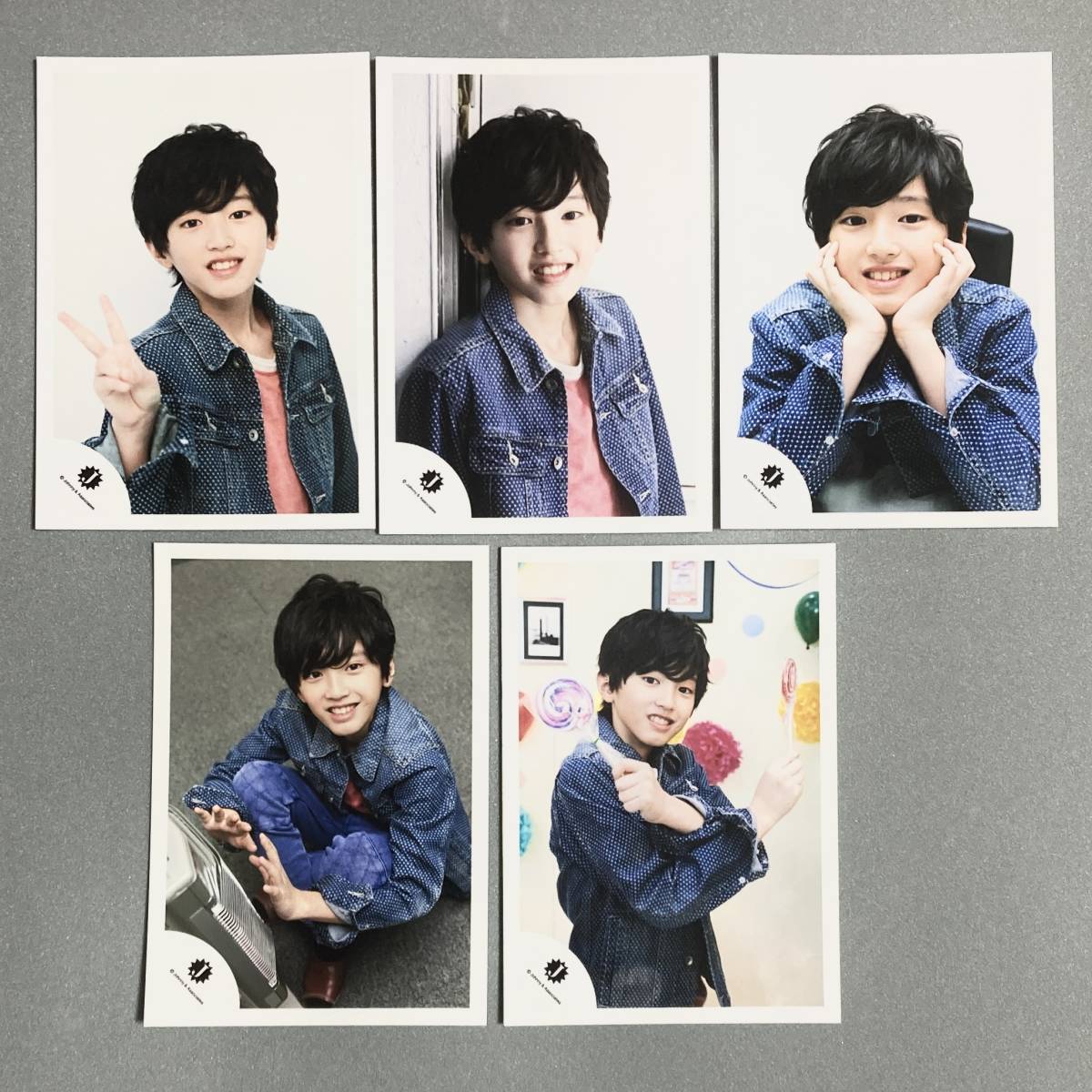 なにわ男子 道枝駿佑 5枚セット Jr.時代 春休みスペシャルShow 2016