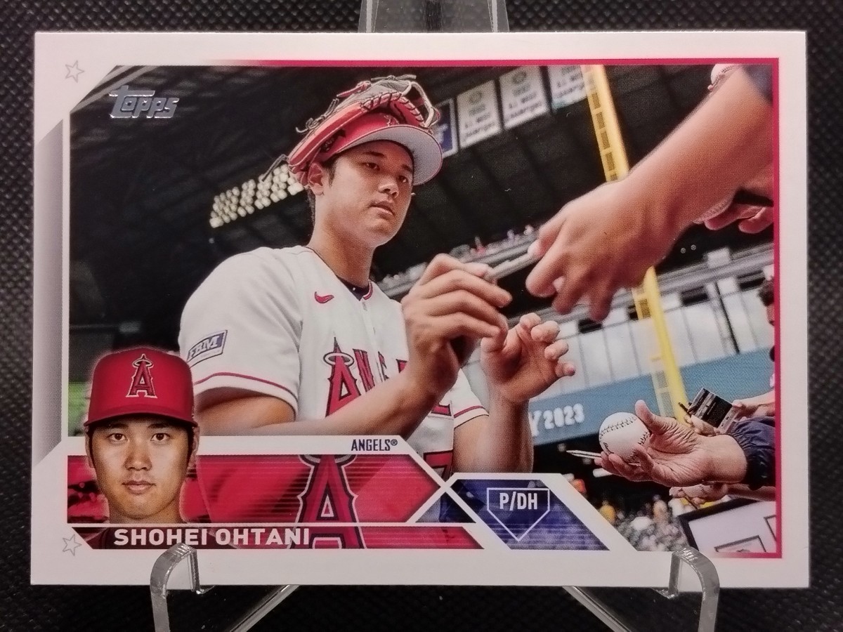 0 Topps TOPPS 大谷翔平 大谷翔平☆オーバーサイズ☆ 1225枚限定 