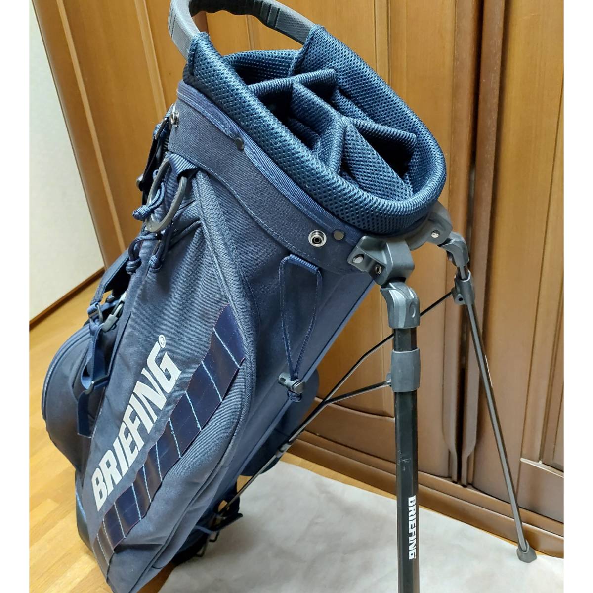 ブリーフィング キャディバッグ スタンド型 9.5型 47インチ対応 5分割