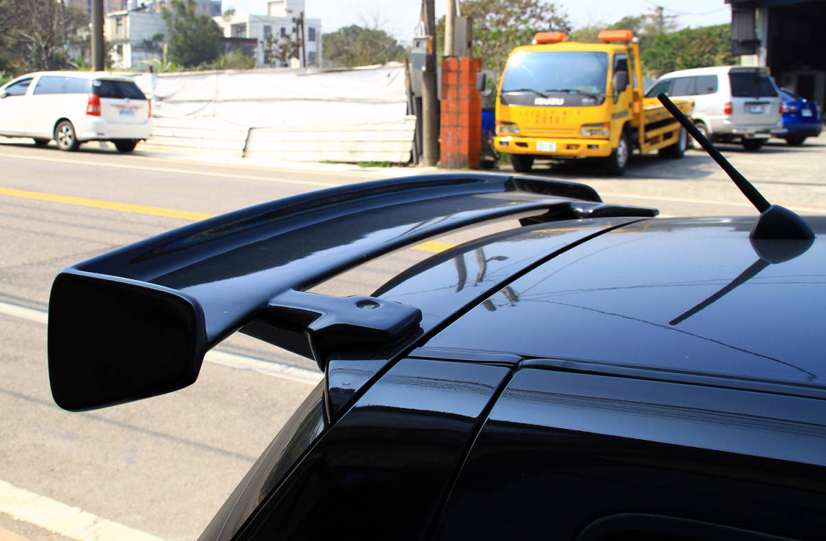 【即納品】M Type スズキ スイフト ZC/ZDx1系 ABS エアロ リアルーフウィングスポイラー リヤスポイラー 未塗装品 素地 2004-2010