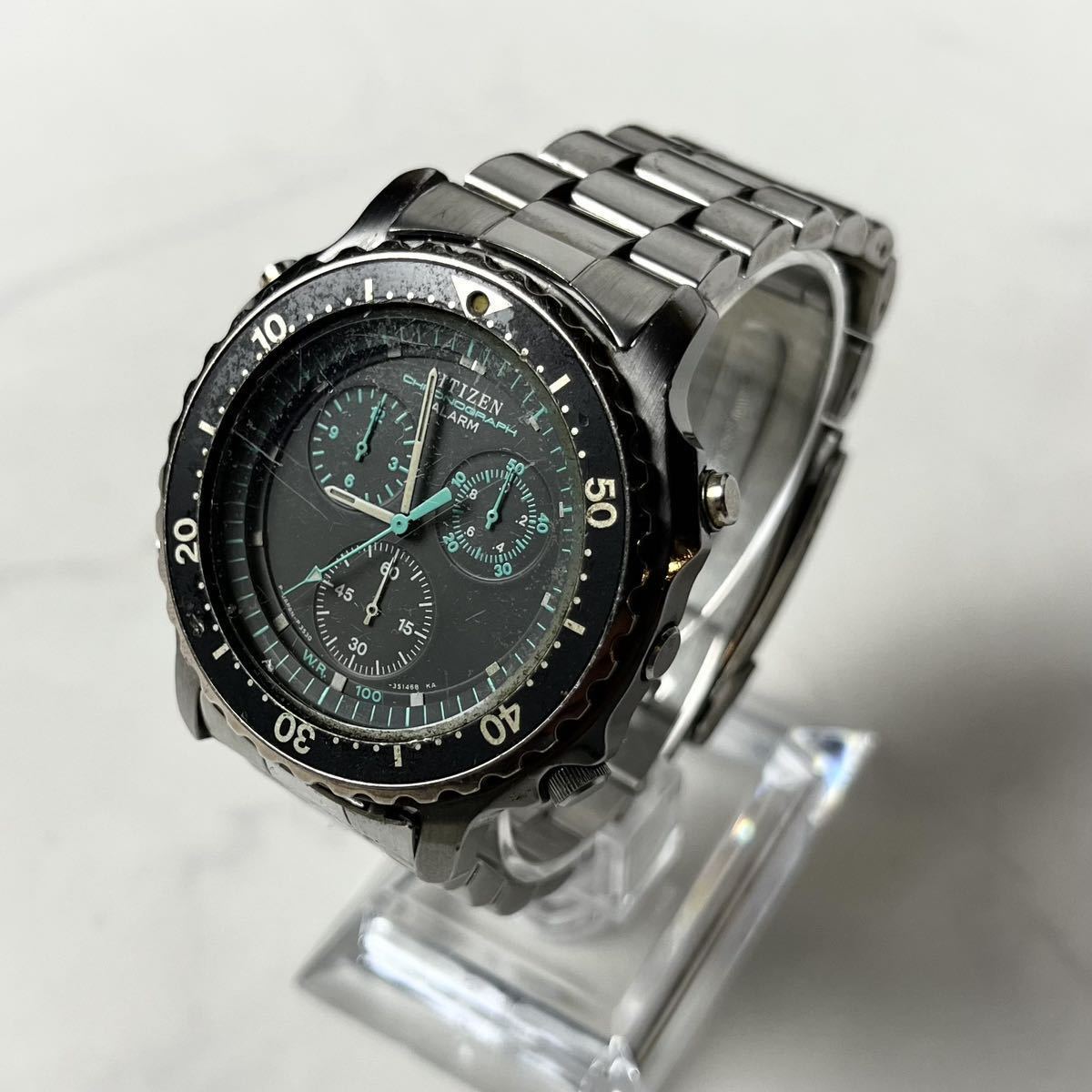 極希少】 CITIZEN シチズン chronograph 腕時計 クロノグラフ ウォッチ 