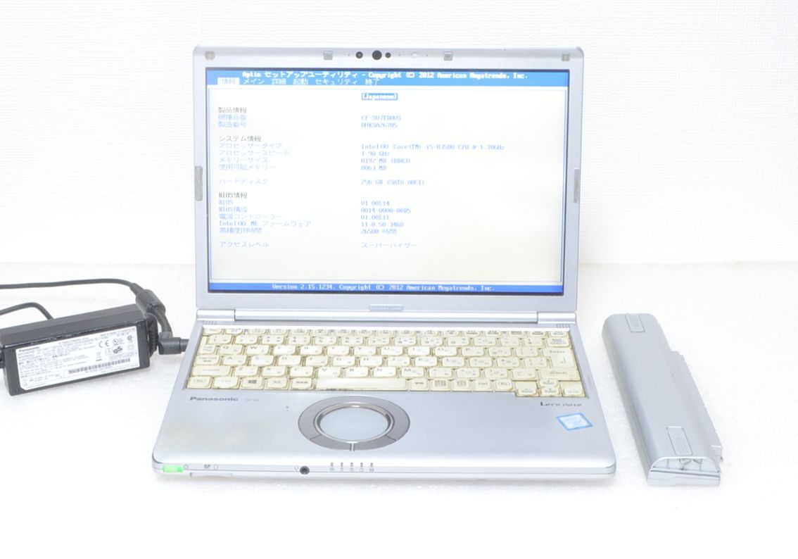 パソコン ジャンク/ Panasonic CF-SV7RD7VS Intel Core i5-8350U
