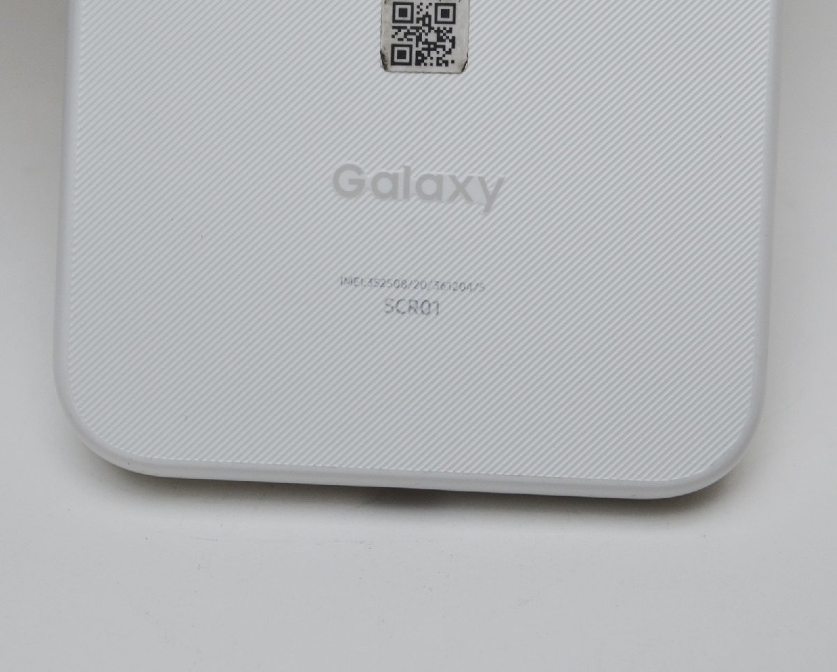 白ロム Galaxy 5G Mobile Wi-Fi ホワイト SCR01 判定〇 通電のみ確認済 