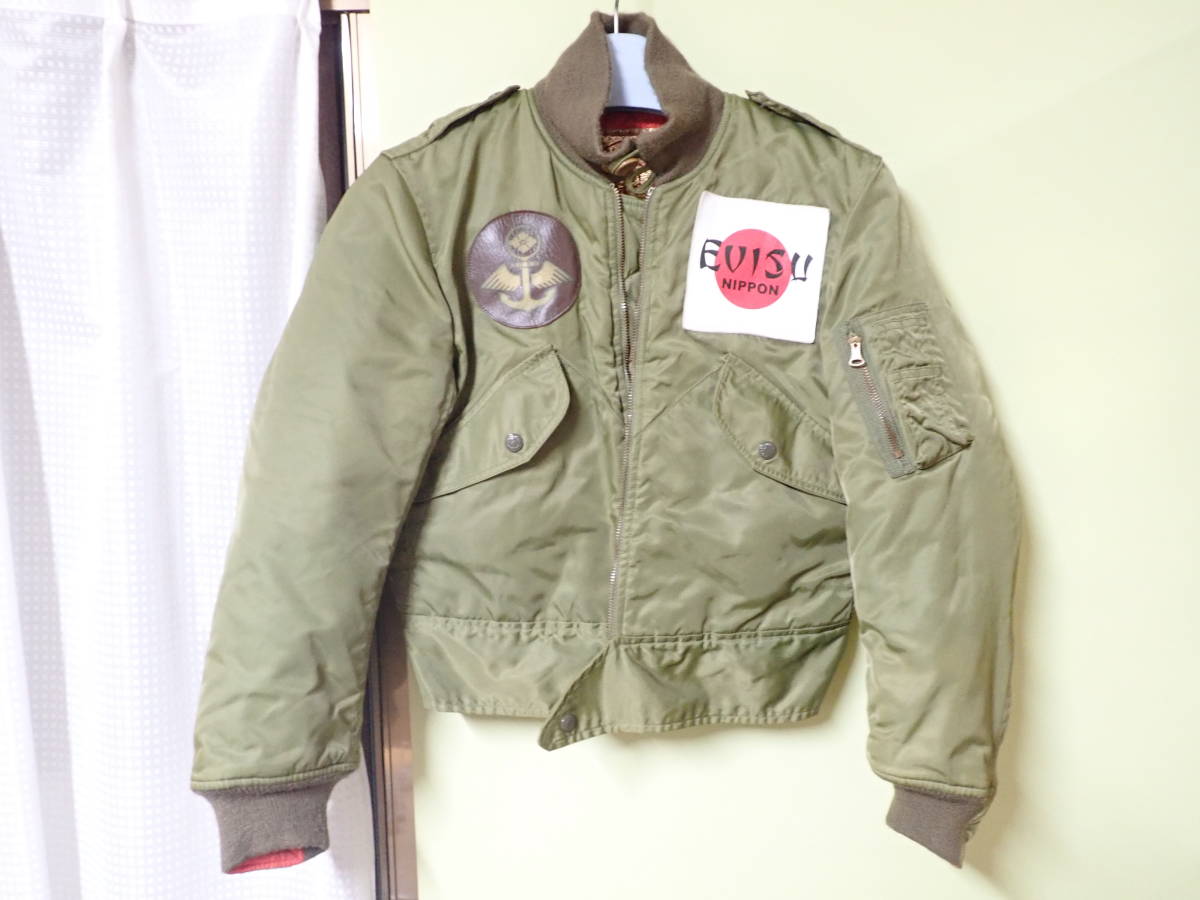 A/W EVISU エヴィス フライトジャケット MA-1 日の丸 36 【公式通販】