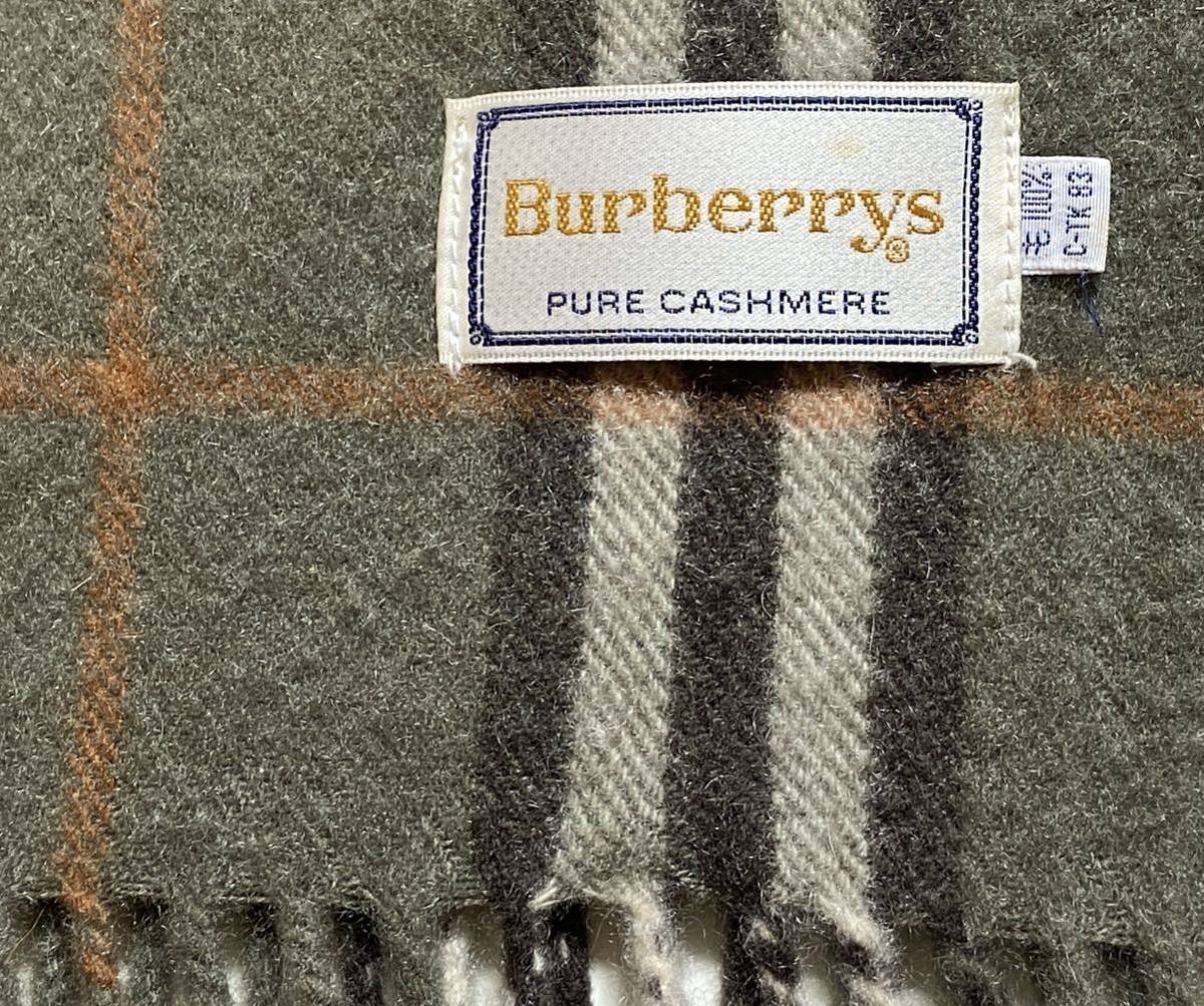 送料無料 ☆BURBERRY☆ マフラー カシミヤ 希少 人気色 ノバチェック