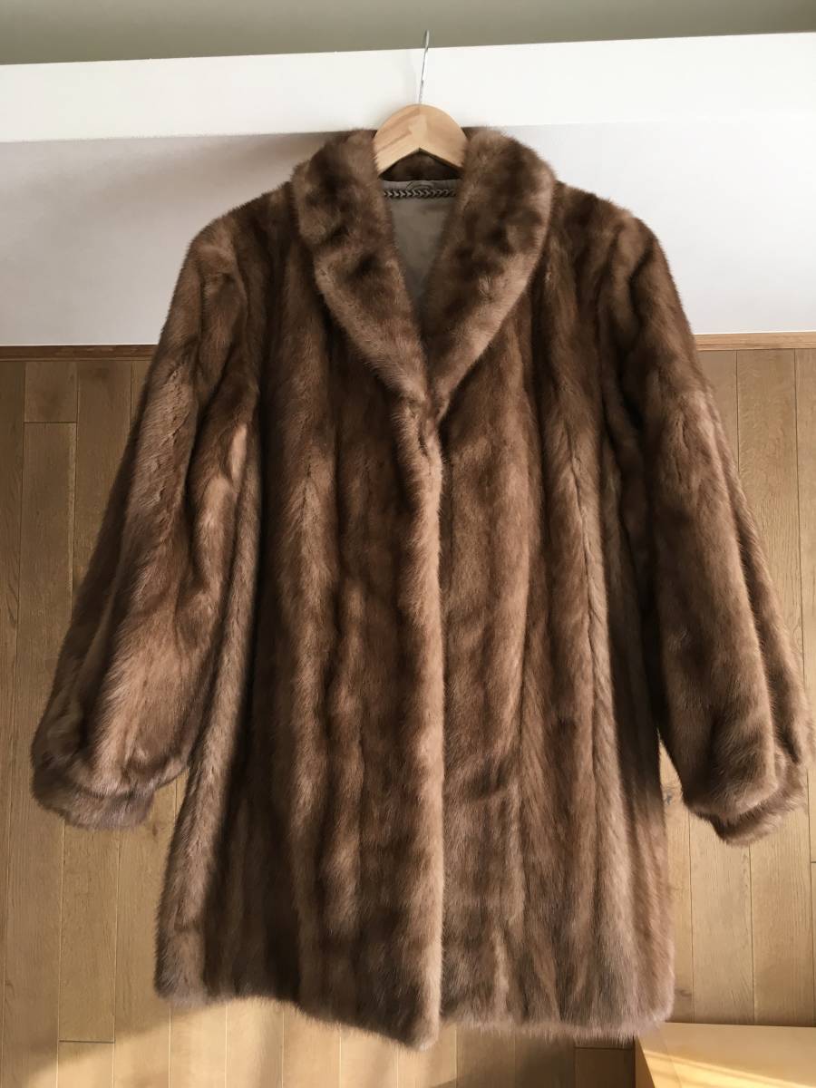 美品 SAGA MINK サガミンク ミンクファー ロング コート 【公式通販】