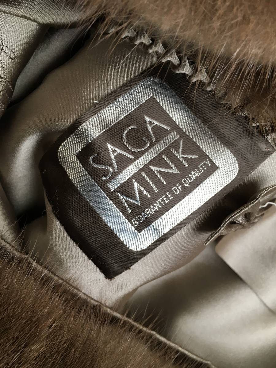 美品 SAGA MINK サガミンク ミンクファー ロング コート 【公式通販】