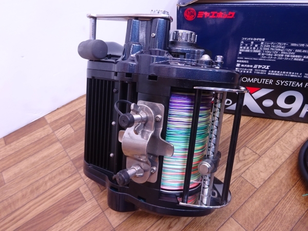 □ミヤエポック コマンド X-9HP□ミヤマエ 12V 電動リール 【公式通販】