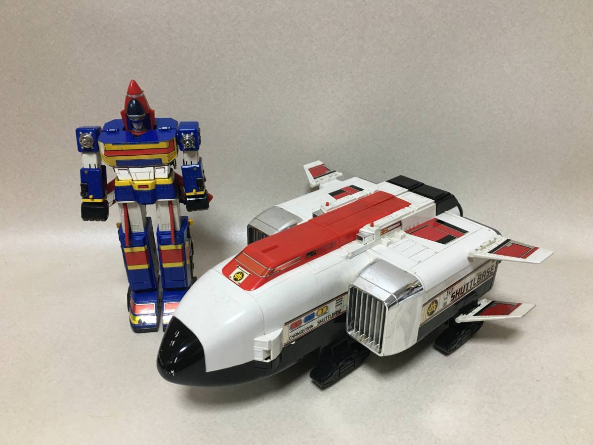 B391】電撃戦隊チェンジマン BIG SCALE シャトルベース DX超合金/電撃 