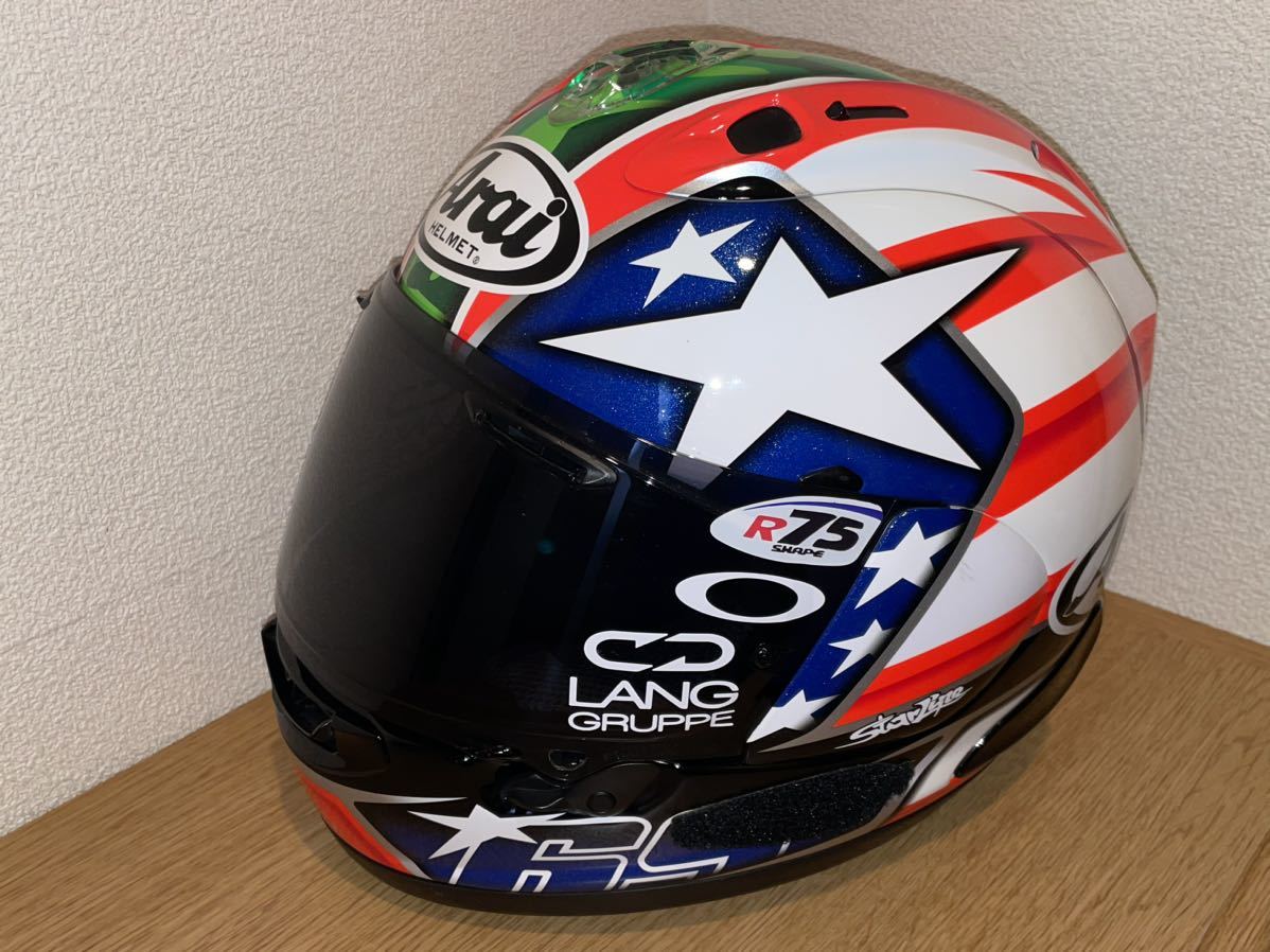 Arai ヘルメット RX-7X ニッキー ヘイデン レプリカ Lサイズ 59-60cm 