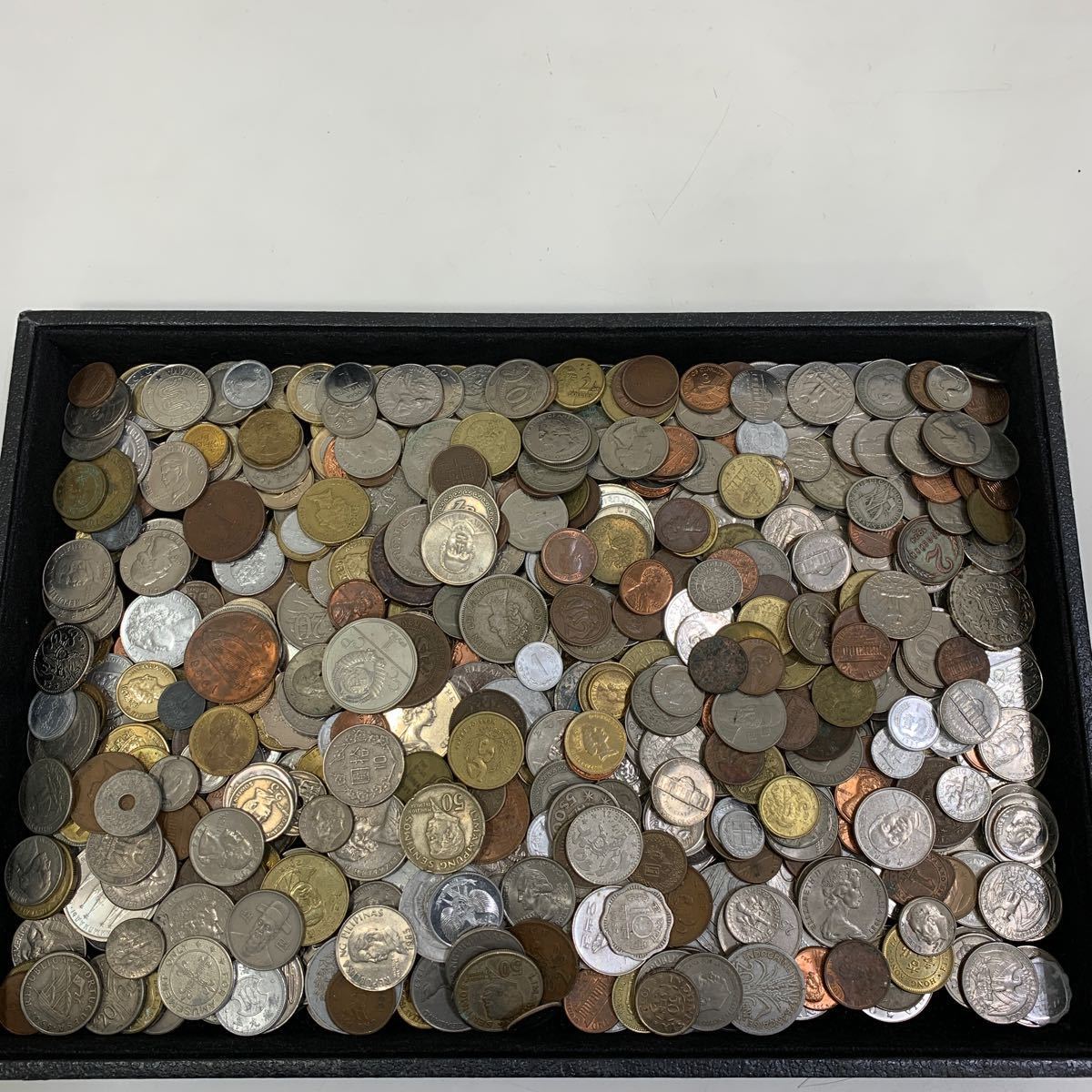 外国コイン 未選別 重量 3.5kg 外国銭 コイン 硬貨 古銭 海外 外貨 まとめ 大量