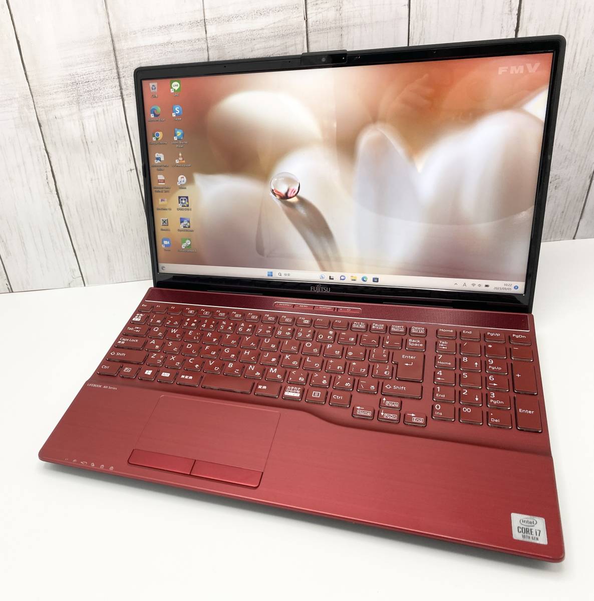 富士通 【最新OS Windows11】SSD1TB メモリ16GB 富士通 ノートPC AH77